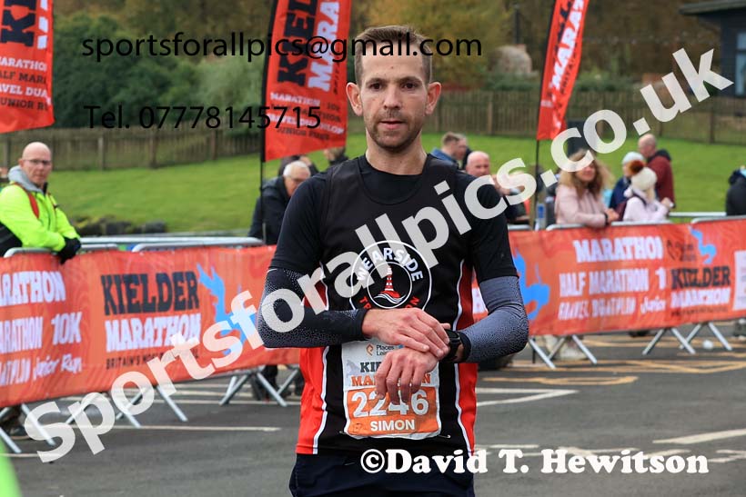 The 2024 Kielder Marathon, 2024 Kielder Marathon and Half Marathon.   Photo: David T. Hewitson/Sports for All Pics